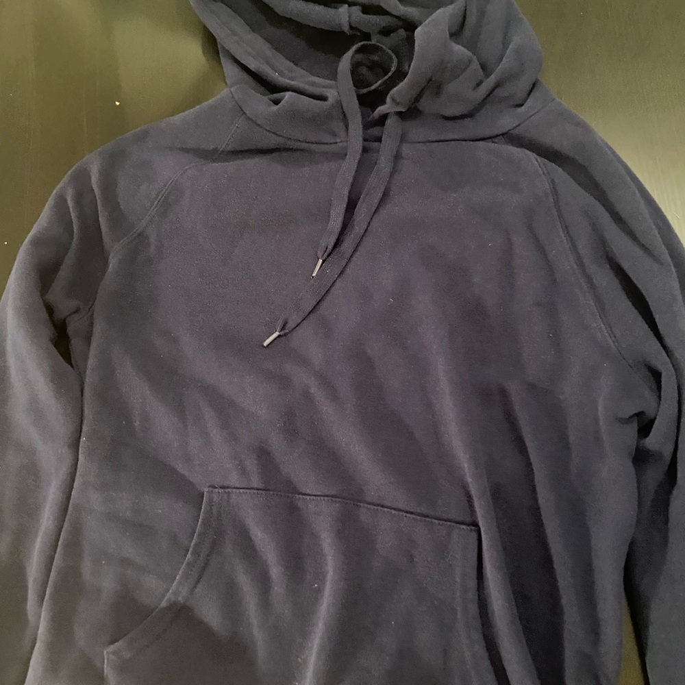 Blue Hooded sweatshirt
